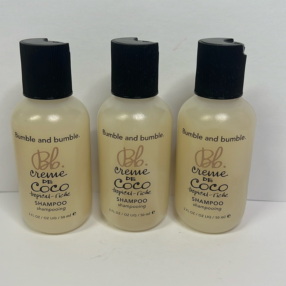 Bumble and Bumble Creme de Coco Shampoo (Lot of 3)